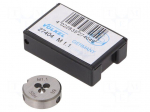Threading die | M1,1 | 0.25 | &Oslash;: 16mm | Thk: 5mm | high speed steel | 6g