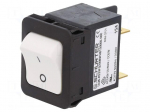 Circuit breaker | Urated: 240VAC | 60VDC | 15A | DPST | Cutout: 34x26mm