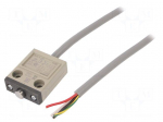 Limit switch | pin plunger &Oslash;10mm | SPDT | cables | 3m | IP67 | -10&divide;70&deg;C