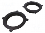 Spacer ring | MDF | 200mm | Mazda | impregnated | 2pcs.
