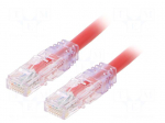 Patch cord | TX6A&trade; 10Gig,U/UTP | Cat: 6a | RJ45 plug,both sides