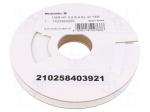 Heat shrink sleeve | glueless | 2: 1 | 6.4mm | L: 13m | white