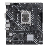 Asus | PRIME H610M-K D4 | Processor family Intel | Processor socket  LGA1700 | DDR4 DIMM | Memory slots 2 | Supported hard disk drive interfaces SATA