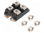 Module: diode | double independent | 600V | If: 100Ax2 | ISOTOP | screw