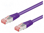 Patch cord | S/FTP | Cat: 6a | RJ45 plug,both sides | stranded | Cu | 5m