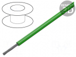 Wire | HookUp Wire | stranded | Cu | 16AWG | PVC | green | 300V | 30.5m