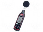 Meter: sound level | LCD | 4 digit | Sound level: 30&divide;130dB | 305g