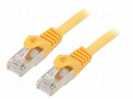 Patch cord | S/FTP | Cat: 6a | RJ45 plug,both sides | stranded | Cu | 5m