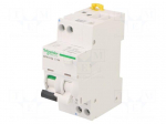 RCBO breaker | Inom: 10A | Ires: 30mA | Max surge current: 250A | IP20