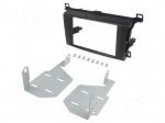Radio frame | Toyota | 2 DIN | black