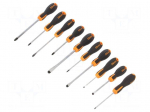Screwdriver: universal-set | Phillips,slot | EVOX | 10pcs.