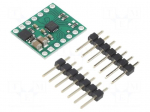DC-motor driver | 100kHz | PWM | 1.1A | Uin mot: 4.5&divide;37V | Uin log: 5.5V