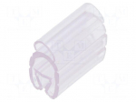 Markers | 4&divide;10mm | PVC | transparent | -30&divide;60&deg;C | PT+20 | UL94V-0 | W: 6mm
