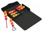 Screwdriver: insulated-set | insulated | square,Phillips,slot
