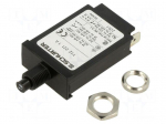Circuit breaker | 240VAC | 28VDC | 1A | SPST | Poles: 1 | screw | T12-221