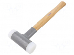 Hammer | 355mm | W: 115mm | 715g | 40mm | round | wood (hickory)
