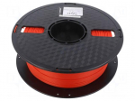 Filament: PLA | 1.75mm | bright red | 190&divide;220&deg;C | 1kg