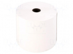 Thermal roll | white | W: 80mm | L: 80m | 65g/m2 | &Oslash;: 80mm | 10rl.
