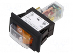 Circuit breaker | 4A | Poles: 2 | SNAP-IN | TA45 2P | Leads: connectors