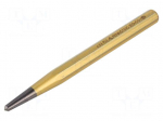 Centre punch | &Oslash;: 5mm | L: 150mm | Spanner: 12mm
