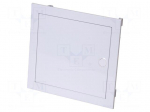 Enclosure: for modular components | IP40 | plaster embedded