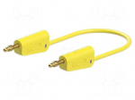 Test lead | 60VDC | 30VAC | 19A | banana plug 4mm,both sides | Len: 1m
