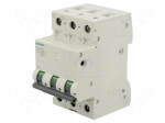 Circuit breaker | 400VAC | Inom: 50A | Poles: 3 | Charact: C | 6kA | IP20