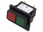 Circuit breaker | 1.5A | Poles: 2 | SNAP-IN | IP65 | Leads: connectors