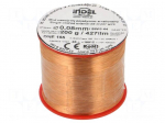 Coil wire | single coated enamelled | 0.08mm | 0.2kg | -65&divide;155&deg;C