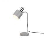 TRIO-Lighting Adam table lamp E14 grey/chrome gaismeklis
