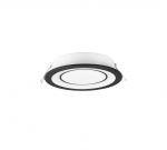 Trio Core LED recessed spotlight 14 cm matt black gaismeklis 652610132 4017807504156