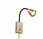 Trio Wanda sienas lampa GU10 matt brass  202670108 4017807526547