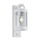Trio Sambesi sienas lampa E27 matt white motion sensor  204169131 4017807492422