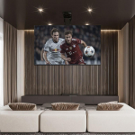 Maclean MC-880 Electric Ceiling TV Mount, 32"-70" 35kg max + Remote Control max VESA 600x411