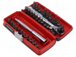 Rattle | 1/4" | Application: screwdriver bits