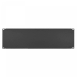Stalflex Maskeerimisraam 19" 3U  Must S-RP19-3U-B