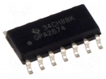 IC: operational amplifier | 260MHz | Ch: 2 | &plusmn;5.75&divide;12VDC | SO14 | 19.2mA