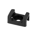 Elektrimaterjalid // Elektrimaterjalide v&auml;ljam&uuml;&uuml;k | Madalate hindade kampaaniad // Uchwyt opaski kablowej, siodełkowy, przykręcany, 16x11 mm, otw&oacute;r montażowy 3,2mm, czarny, 100 sztuk