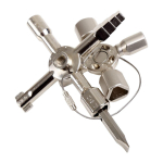 T&ouml;&ouml;riistad ja m&otilde;&otilde;teseadmed // K&auml;sit&ouml;&ouml;riistad ja k&auml;sit&ouml;&ouml;riistade komplektid // Klucz uniwersalny do szaf rozdzielczych, blister, proline