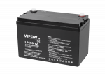 Patareisid, akusid ja laadijaid // Battery 12В, 6В, 4В pliihappega suletud AGM VRLA // Akumulator żelowy VIPOW 12V 100Ah