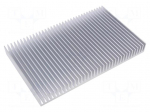 Heatsink: extruded | aluminium | raw
