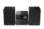 Sharp XL-B512(BK) Hi-Fi Micro System, CD/FM/USB/Bluetooth v5.0, 45W, Black Sharp | Hi-Fi Micro System | XL-B512(BK) | USB port | AUX in | Bluetooth | CD player | Black | FM radio | Wireless connection