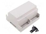Enclosure: for DIN rail mounting | Y: 90mm | X: 106mm | Z: 58mm | PPO