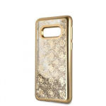 Back panel cover Guess Samsung Galaxy S10e Glitter 4G Peony Hard Case Gold