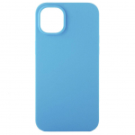 Back panel cover Evelatus Apple iPhone 14 6.1 Premium Soft Touch Silicone Case Sky Blue