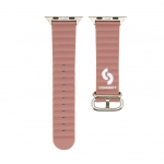 Strap Connect  Watch 42/44/45mm Marine leather Watch Strap Smoky Purple