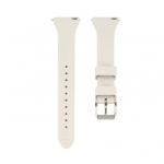 Strap Connect  20mm T-buckle Silicone Loop Watch Strap (130mm M/L) Silver