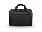 Laptop Bag PORT DESIGNS  HANOI II CLAMSHELL 105064 Fits up to size 15.6 ", Black, Shoulder strap, Messenger - Briefcase