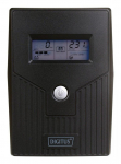 Digitus DN-170064-LCD uninterruptible power supply (UPS) Line-Interactive 0.8 kVA 480 W 2 AC outlet(s)