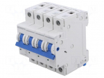 Circuit breaker | 230/400VAC | Inom: 16A | Poles: 3+N | Charact: B | 10kA
